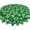 St. Patrick''s Day, variant on American Memorial Independence Day Firework Round Tablecloth Spring 4Th of July Patriotic Table Cloth Cover Mat Lace Washable Polyester 60" Dining Decorative for Home Party Wedding Picnic