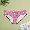 thumbnail image 4 of Hello Kitty Women's Underwear Low Rise Full Coverage Briefs Breathable Underpants Ladies Regular Plus Size Panties, 4 of 6