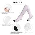 thumbnail image 5 of Lsque Kawaii Cat Paw Pattern Sport Compression Socks for Men & Women 15-20 mmHg Knee High Nurse Pregnant Running Medical and Travel Athletic, 5 of 6