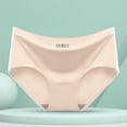 thumbnail image 2 of Liuchenyi Summer Sales Under $1 Underwear Women Pack Womens Underwear No Show Lightweight Briefs Microfiber Pack Underwear Women Pack, 2 of 4