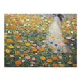 thumbnail image 2 of Awypu Garden by Gustav Klimt Wooden Jigsaw Puzzle Challenging Difficult Wood Puzzles for Adults Gift for Family Friends 500 PCS, 2 of 4