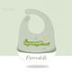 thumbnail image 1 of Xihbxyly Babero para Bebé, Material Suave a Prueba de Aceite, Diseño Fácil de Limpiar, Estampados Bonitos, Cuello Ajustable Según El Crecimiento, Apto para Comer, Dibujar, Viajar, Unisex, Apto para B, 1 of 2