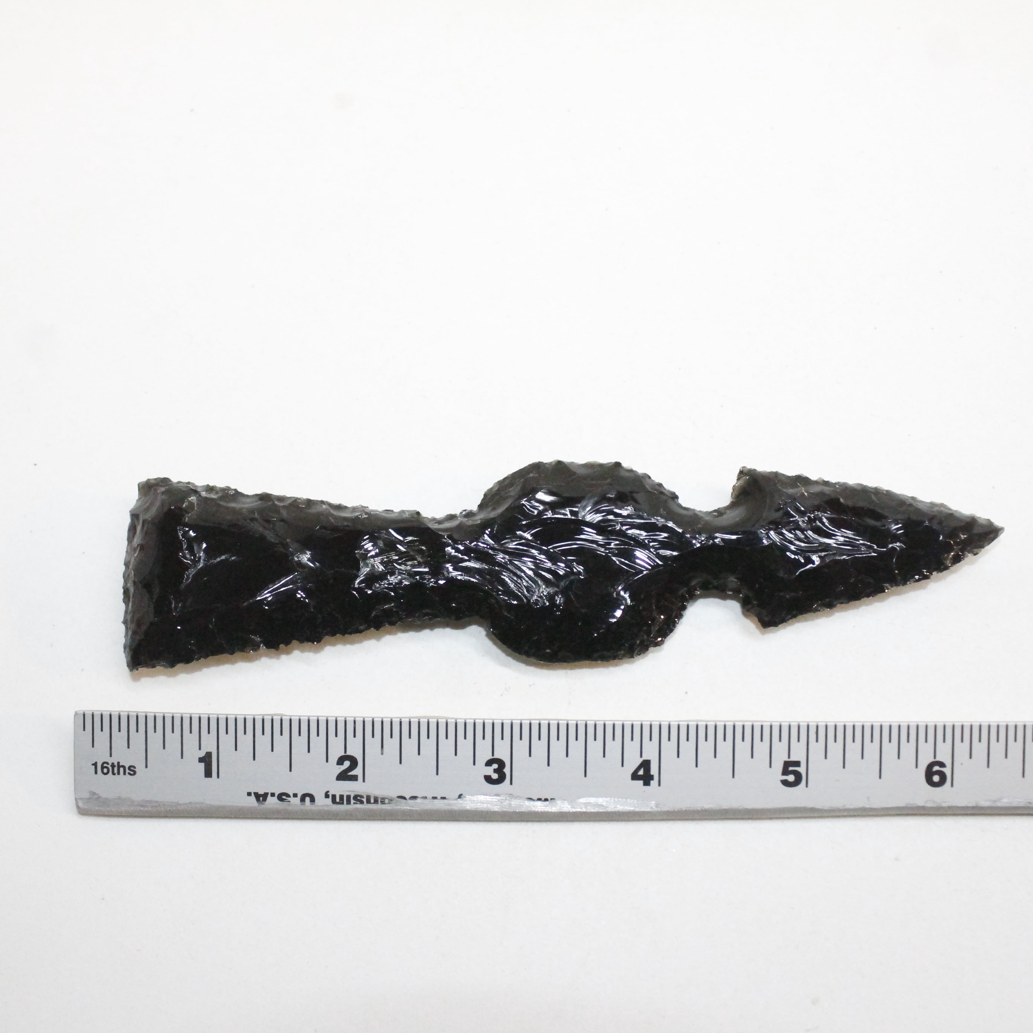 1 Obsidian Ornamental Tomahawk Head #4810 Ax Axe Hatchet