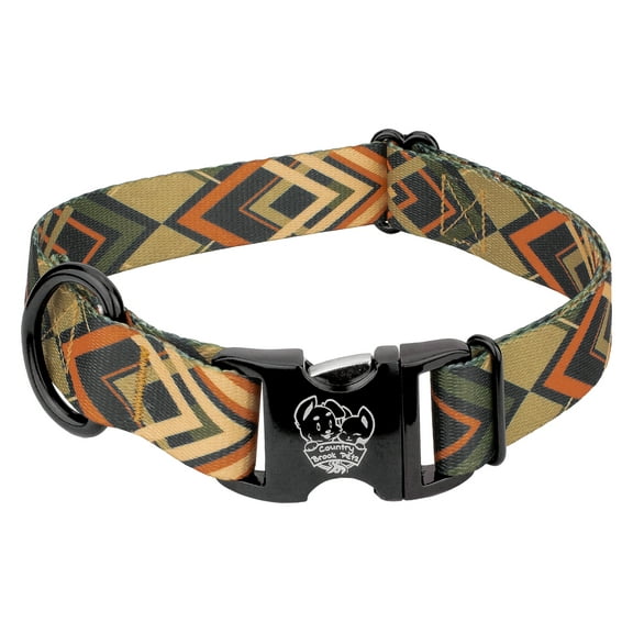 Country Brook Petz® Premium Terracotta Arrows Dog Collar, Extra Large