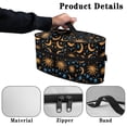 thumbnail image 5 of HELLHERO Star Moon Protective Case Ironing Machine Storage Bag Polyester Handle for Clothing Ironing Machines Home, Case Only, 5 of 6