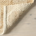 thumbnail image 3 of Rugs USA Hillcrest Jute and Wool Area Rug, 6' x 9', Hillcrest Natural, 3 of 7