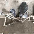 thumbnail image 5 of ESULOMP Decorations 170cm Skeleton Prop Human Full Size Skull Hand Life Body Anatomy Model Decor, 5 of 7