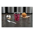 thumbnail image 4 of Solo Paper Hot Drink Cups in Bistro Design, 12 oz, Maroon, 50/Bag, 20 Bags/Carton, 4 of 4