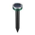 thumbnail image 1 of Popular! Solar Powered Mole And Groundhog Remover Stakes Outdoor Deterrent Spikes Vole Instead Of Traps Killers For Garden Yard Waterproof, 1 of 4
