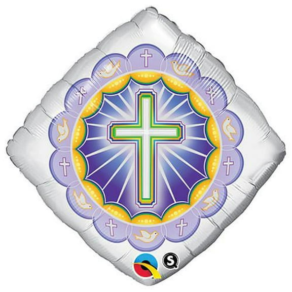 LOONBALLOON Religious Balloons, 18″ ILLUMINATED CROSS