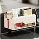 thumbnail image 5 of Caja de almacenamiento plegable de pared con ventana transparente | Instalación sin taladros | Organizador para oficina, cocina y sala de estar | Paquete de 1 (negro, blanco, rojo y verde), 5 of 6