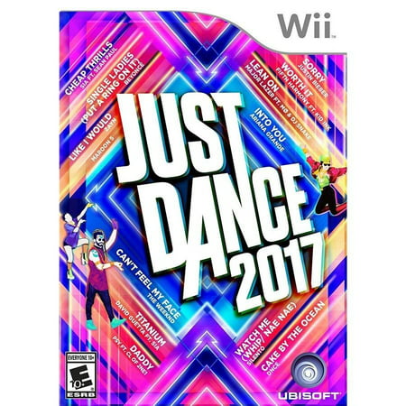 Just Dance 2017, Ubisoft, Nintendo Wii, (Best Wii Games For Young Children)