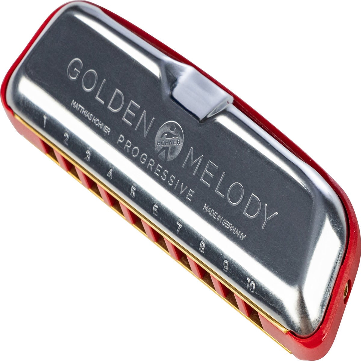 Hohner Golden Melody Progressive Harmonica F Major