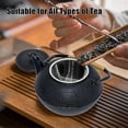 thumbnail image 4 of Cast Iron Tea Pot - Twine Handle Teapot Kettle with Infuser and Enameled Interior for , 1.2L/40 Oz, 4 of 5
