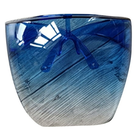 

Plastic Face Shield Anti-Fog Visor Transparent Glasses Goggles For All People Daily Use Blue
