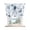 SteelBlue, variant on Colorful Flowers Tie Up Curtains for Windows 45 Inch Length Balloon Curtains Kitchen Adjustable Balloon Window Shade Watercolor Botanical Farmhouse Floral Tie Up Bathroom Curtain Window 34"x45"