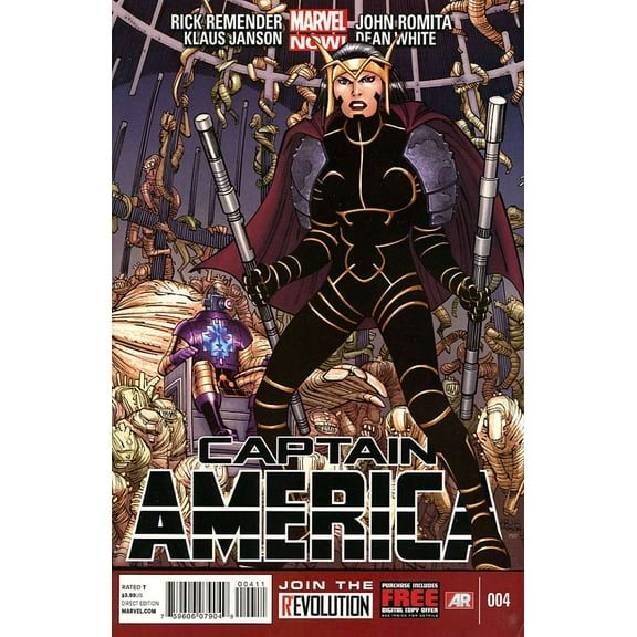 Captain America (7th Series) #4 VF ; Marvel Comic Book
