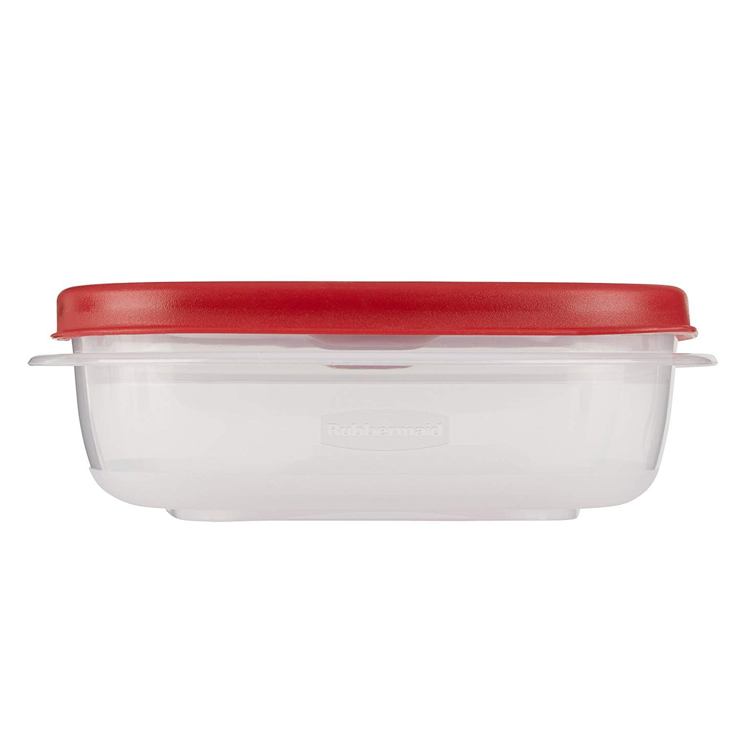 Rubbermaid® EasyFindLids® Vented Food Container - Clear/Racer Red, 56 oz -  Ralphs