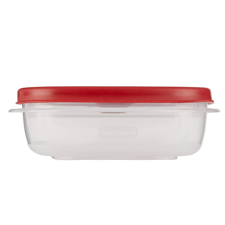 Rubbermaid Easy Find Lids 3-Cup Plastic Storage Container