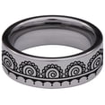 thumbnail image 4 of Fancy Tungsten Carbide Ring, 4 of 9