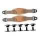 thumbnail image 3 of Correa para el talón con cierre de hebilla, extra resistente y duradera, para sandalias de hombre marrón, 3 of 9