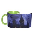 thumbnail image 3 of Halloween Coffee Mug, Halloween Bat Castle Ceramic Tea Cups Halloween Party Cups for Hot/Cold Beverages, Cute Coffee Cups for Kitchen Holiday Gift Coffee Bar Accessories, 3 of 6