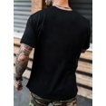 thumbnail image 4 of Funny Multitasker Letter Pattern Print Men's Comfy Chic T-shirt, Graphic Tee Men's Summer Outdoor Clothes, Men's Clothing, Tops For Men, Gift For Men Tee For Adult, Men, Women, Teen, Teenager, Adoles, 4 of 8