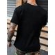 thumbnail image 4 of Pole Dancing Hen Print Men's Fashion T-Shirt, Trendy Pure Cotton Top with Short Sleeves, Round Comfortable Collar T-shirt, Super Soft, Refreshing, Moisture-wicking, Lightweight, Casual Summe, 4 of 8