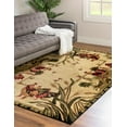 thumbnail image 3 of Rugs.com Pastoral Collection Rug – 7' x 10' Cream Medium Rug Perfect For Bedrooms, Dining Rooms, Living Rooms, 3 of 9