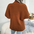 thumbnail image 4 of Fesfesfes Women Cardigan Women Casual Lantern Sleeve Long Sleeve Loose Cardigan Sweater Jacket Sale Items, 4 of 6