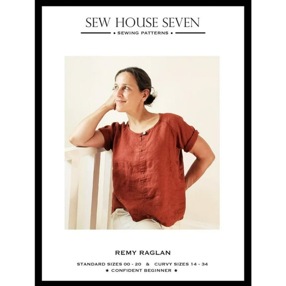 Remy Raglan Top Pattern, Sew House Seven