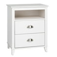 thumbnail image 4 of Prepac Yaletown 2-Drawer Tall Nightstand, White, 4 of 7