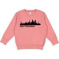 thumbnail image 2 of Inktastic San Francisco Skyline Toddler Sweatshirt, 2 of 4