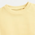 thumbnail image 6 of Tfken Outfit Sets For Girls Short Sleeve Tops With Pleated Skirts Set Lightweight Summer Toddler Classic Clothes Size 10-11 Years Yellow, 6 of 9