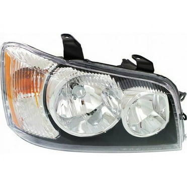 Right Headlight Assembly - Compatible with 2001 - 2003 Toyota Highlander 2002