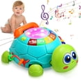 thumbnail image 2 of Musical Turtle Crawling Baby Toys for 3 6 9 12 18 Meses, Divertido Desarrollo Temprano Edu HumorPlay HumorPlay, 2 of 2