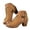 Brown, variant on Summer Sandals for Women 2025 Trendy Dressy Ankle Booties Open Toe Chunky Heels Casual Shoes