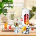 thumbnail image 5 of 15oz Portable Personal Size Blender, Cordless Mini Blender for Shakes & Smoothies, USB-C Rechargeable, BPA Free Travel Juicer, Powerful Blending Suit in Office/Home/Gym(wwx), 5 of 5