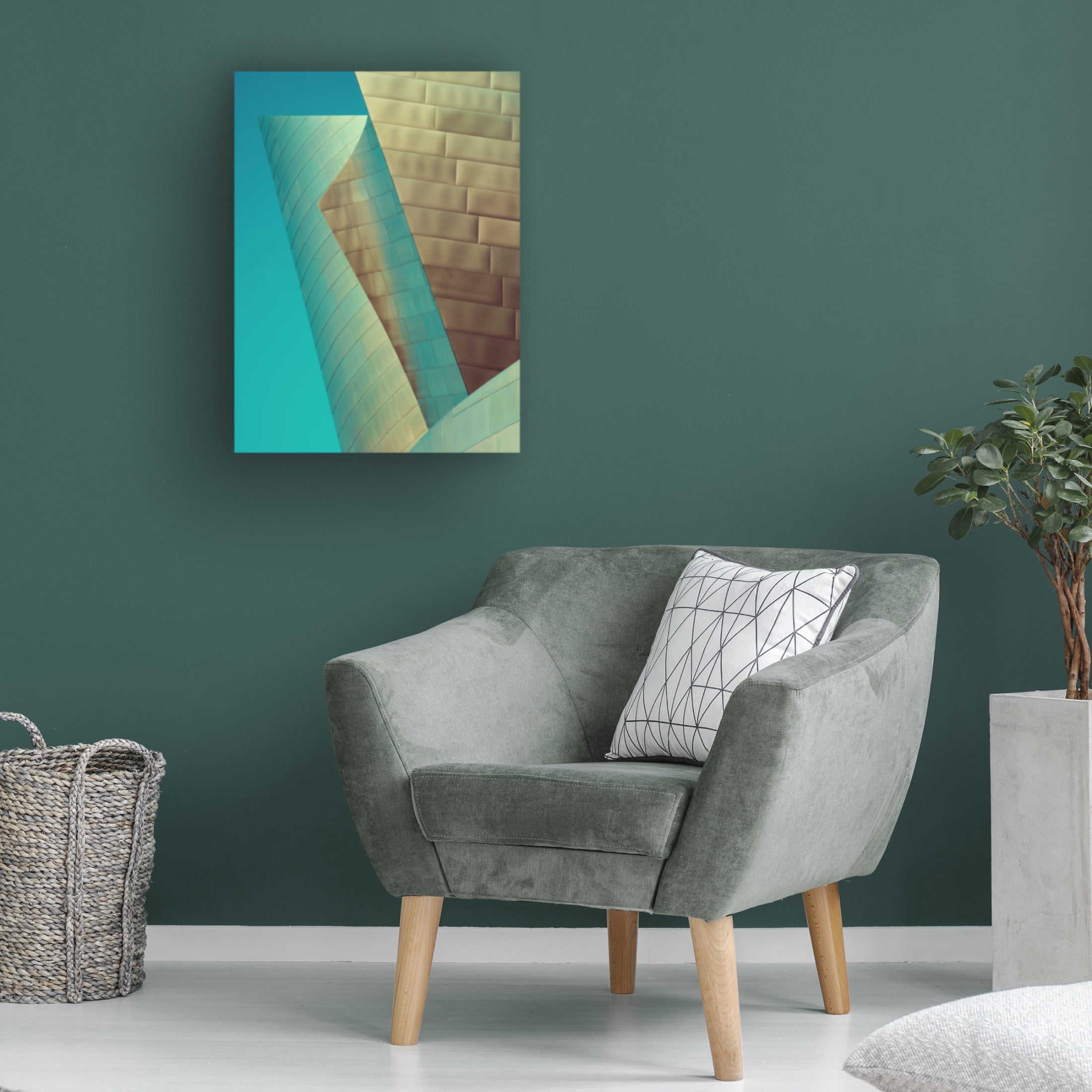 Canvas Wall Art - Mike Kreiten '7 11' Wall Art for Living Room, Bedroom, or Office Décor by Trademark Fine Art - 24 x 32 Inches