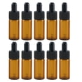 thumbnail image 1 of Minnieouse Botella cuentagotas recargable, contenedor de aceite esencial ecológico y a prueba de fugas, 20 pack/lote Cuentagotas de vidrio y botellas 10ml, 1 of 6