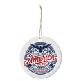 thumbnail image 5 of Current 250th Anniversary of America Round Ornament with hanging string, 2-3/4" diameter, Great as holiday décor or as a gift, 5 of 6