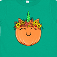 thumbnail image 4 of Inktastic Pumpkin Unicorn for Halloween and Thanksgiving Boys or Girls Toddler T-Shirt, 4 of 5
