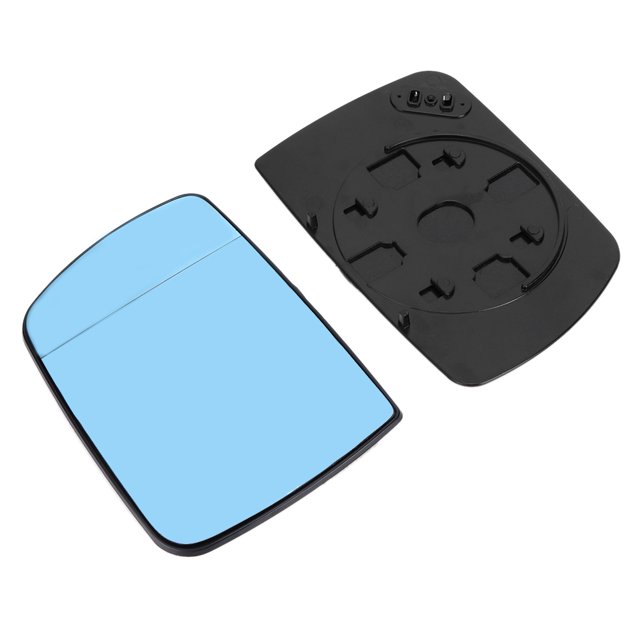 Espejo retrovisor para puerta lateral izquierda/derecha de coche, vidrio calentado azul para E53 X5 99-06,Lente del espejo retrovisor Vidrio del espejo térmico Vidrio del espejo lateral Vidrio del esp Higoodz Piezas Y Accesorios De Autos