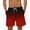 🎈Red🎈, variant on cllios Big and Tall Swim Trunks Mens Gradient Color Swimming Shorts Lightweight Drawstring Sports Shorts Stretch Waisted Beach Shorts with Pockets