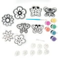 thumbnail image 4 of Hello Hobby Flowers & Butterflies Window Art, Customize 8 Plastic Suncatchers, 4 of 5