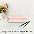 thumbnail image 5 of Miogawg Leather Pen Bag, Thin Soft Pen Bag, Small Pen Bag, Minimal Pen Pouch With Zipper, 5 of 8
