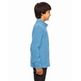thumbnail image 2 of Youth Campus Microfleece Jacket - SPORT LIGHT BLUE - S, 2 of 3