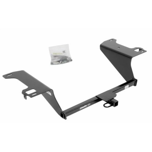 Draw-Tite Trailer Hitch Rear 24965 Sportframe; Class I; Round Tube Welded; 1-1/4 Inch Receiver; 2000 Pound Weight Carrying Capacity/200 Pound Tongue Weight
