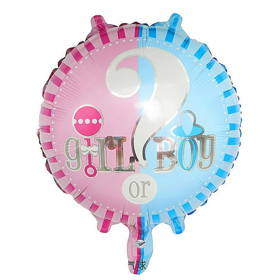 MUSEYA 1 Set of Decorative Balloons for Baby Shower Decorations with Confetti Pink