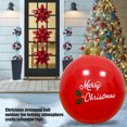 thumbnail image 5 of Pelota Inflable Adornos de bolas de Navidad de 60 cm, accesorios de fiesta, globo grande de PVC para marco de puerta (E), 5 of 5